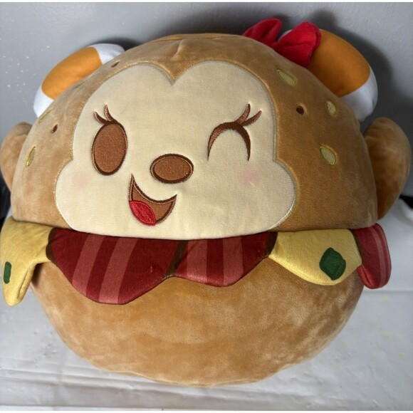 Disney Other - Minnie Mouse as Everything Bagel Sandwich Classic Couplings Collection Plush 17